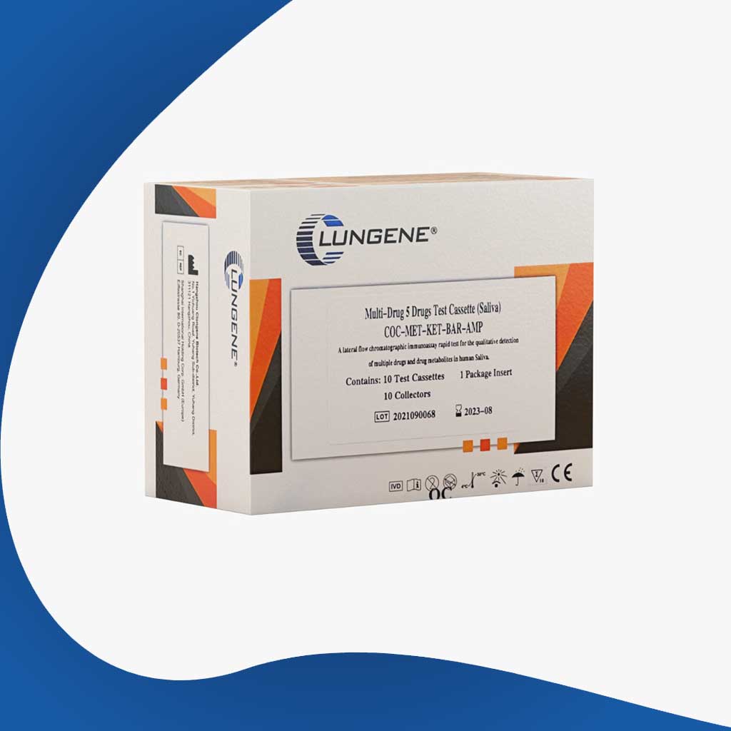Test One Step Drog of Abuse - SALIVA - 5 Buc