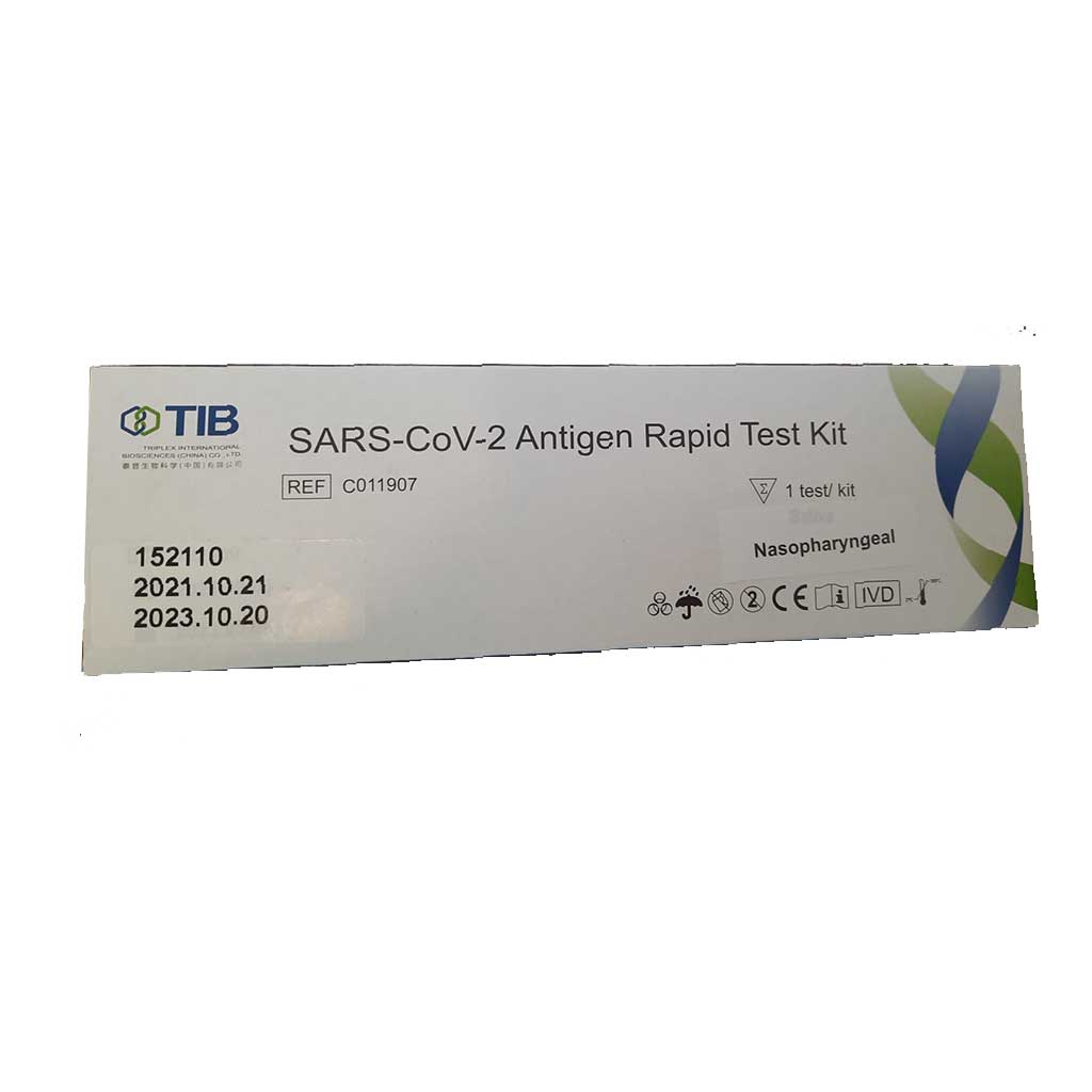 Triplex Test Rapid Antigen COVID-19 Nazal 1 Buc